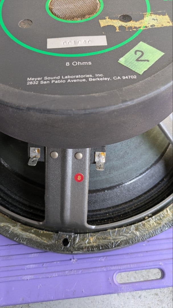 その２　メイヤー30cmウーハー中古　UPA−1A　自作にも