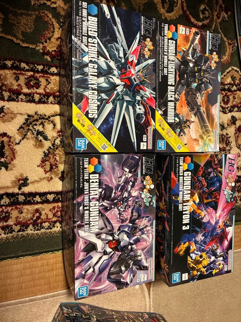 ガンプラセット ガンダムビルドファイターズセットガンダムビルドファイターズトライ