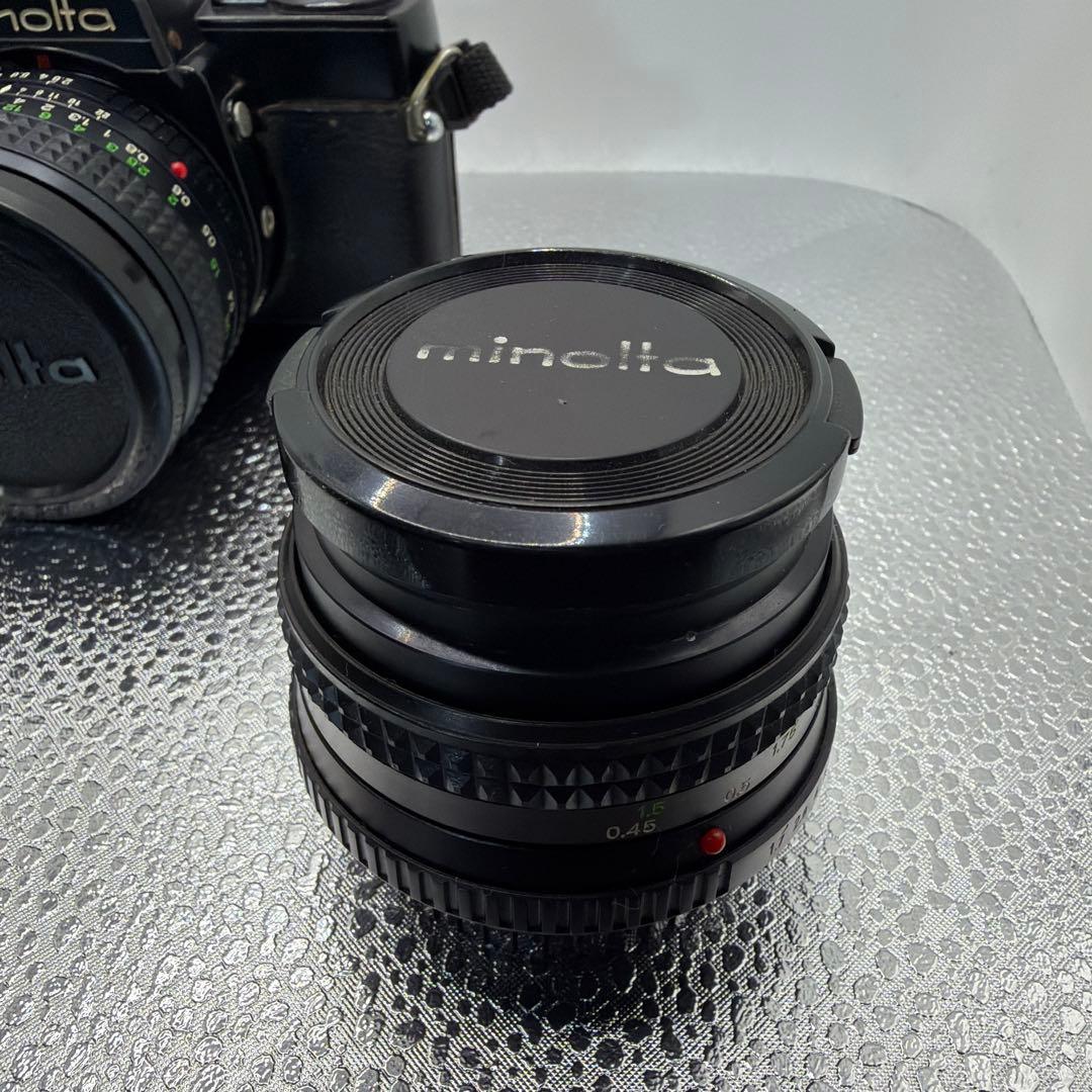 Minolta XG-E 一眼レフカメラ レンズ2本セット