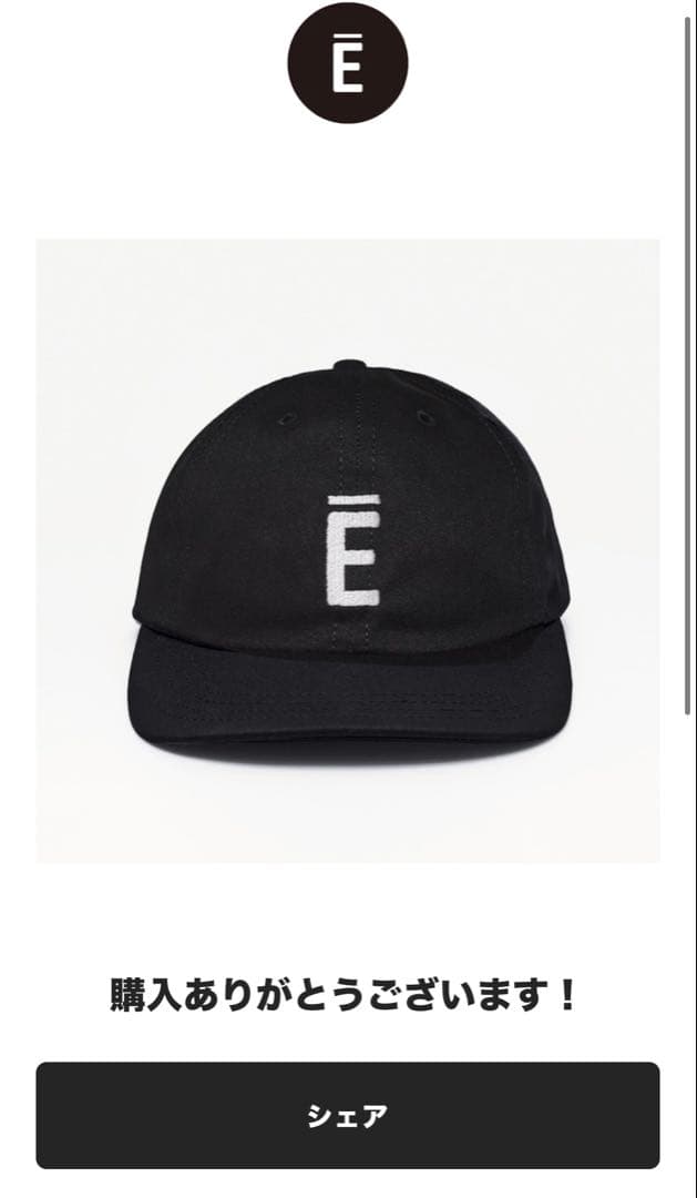 ennoy エンノイ キャップ