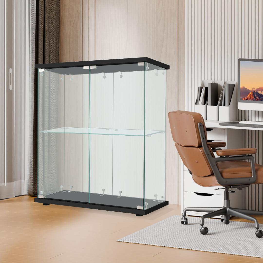 【幅80.5cm×奥行36.5cm×高さ86cm】コレクションケース 両扉タイプ