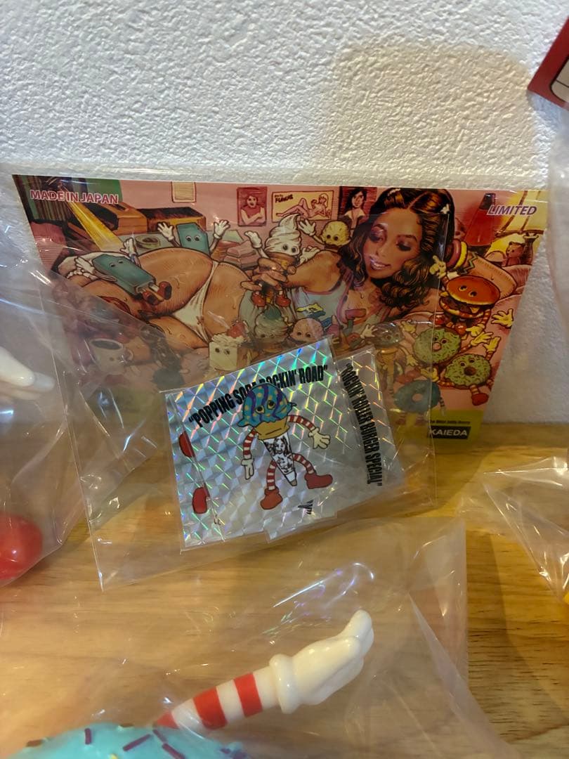 新品未開封☆ロッキンジェリービーン★フレーバーズ　FLAVORS ソフビ セット