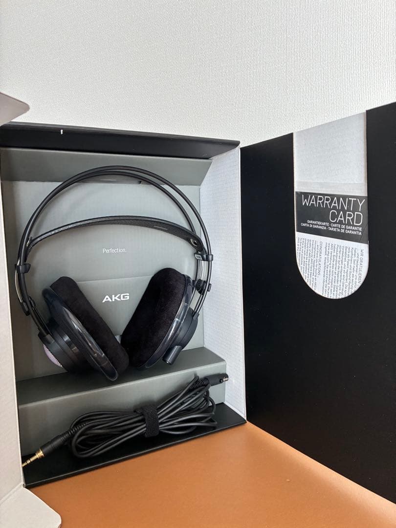 専用AKG K702-Y3 モニター ヘッドホン 25年8月購入ヒビノオンライン