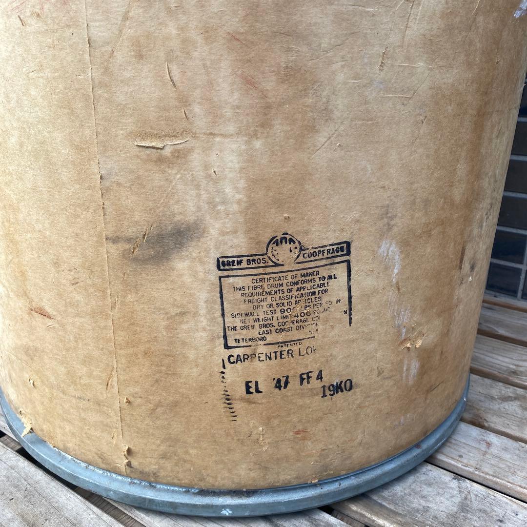 アメリカヴィンテージ ペーパードラム 店舗什器 コーヒーテーブル インテリア