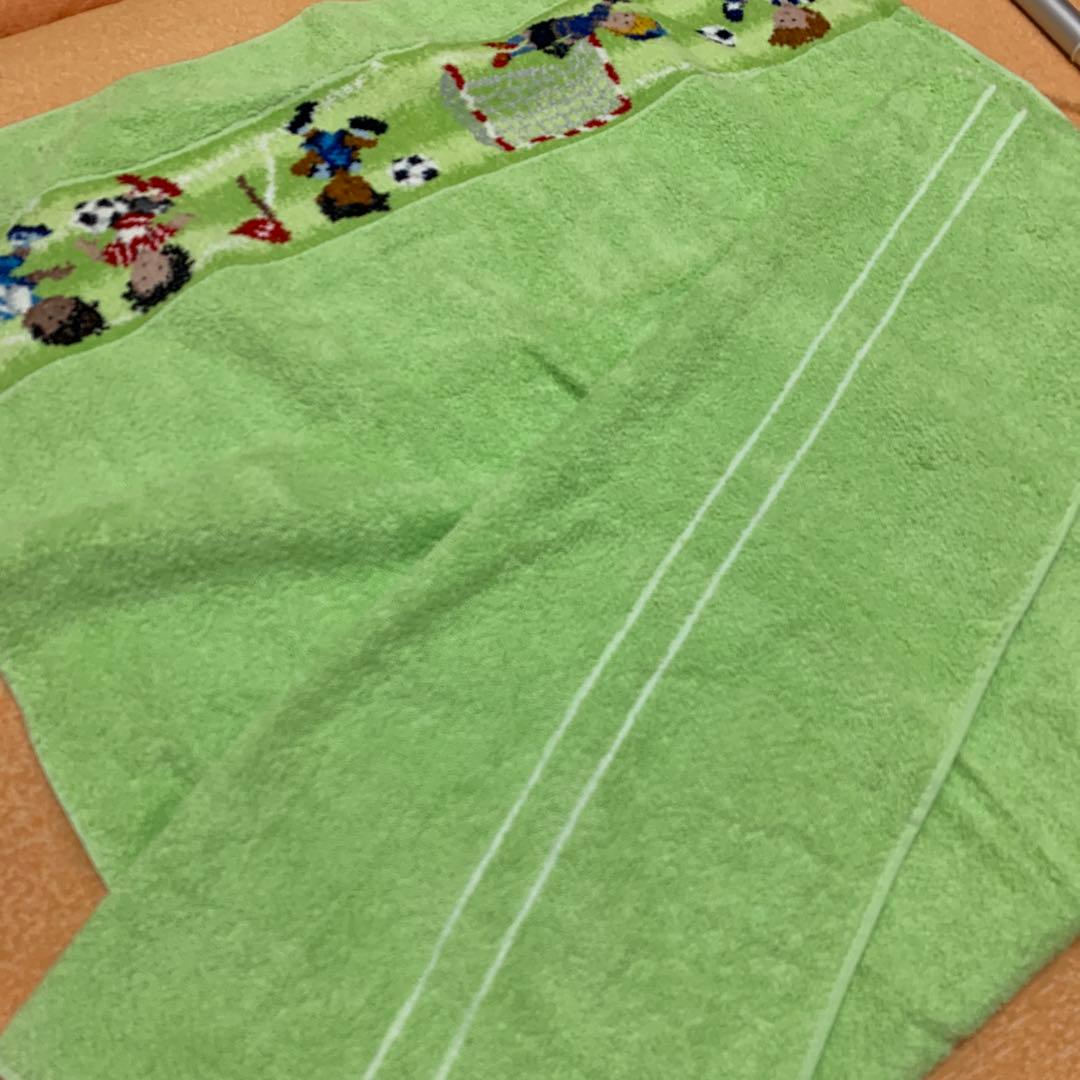 Feiler フェイラー　サッカー柄　バスタオル