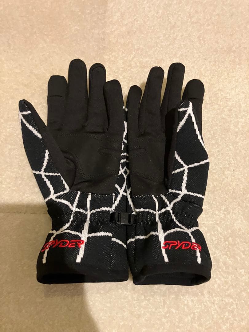 小物 Spyder Gloves Black M