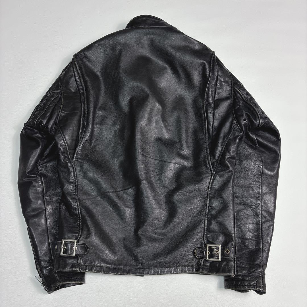 ショット 141 ライナー シングルライダース レザージャケット 34 黒