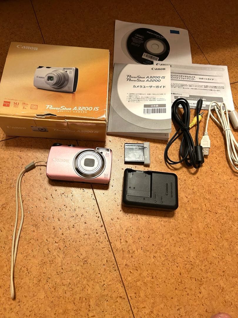 【美品】Canon PowerShot A3200 IS ピンク