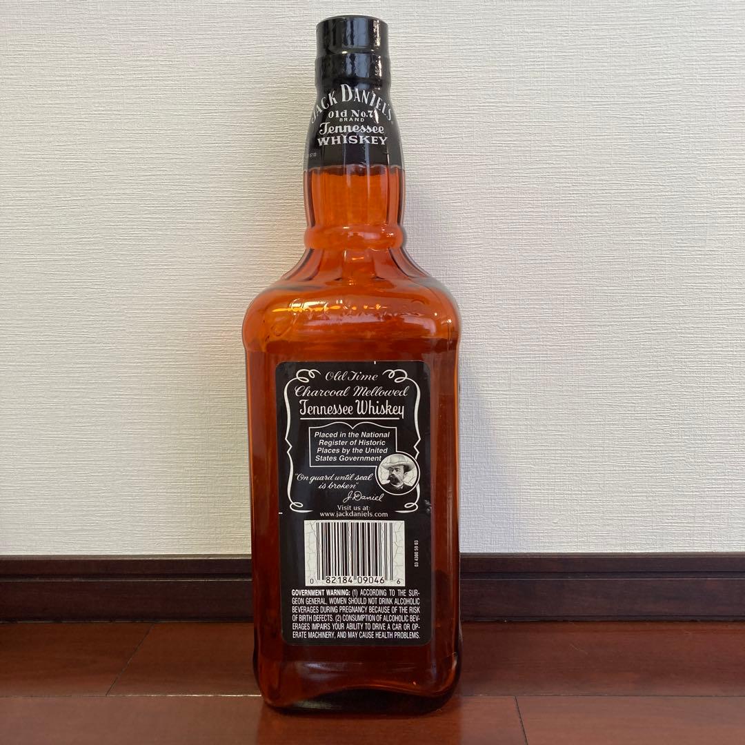 【最後の1本】ジャックダニエル　超巨大　超特大　ボトルディスプレイ　ガラス製