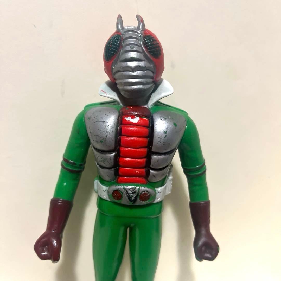 ポピー製 仮面ライダーV3 ミドルサイズ ソフビ フィギュア