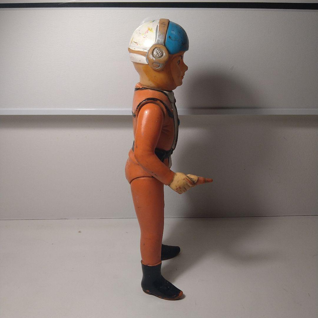 マルサン　ハヤタ隊員　当時物　ブルマァク最安値ウルトラマン怪獣ソフビ