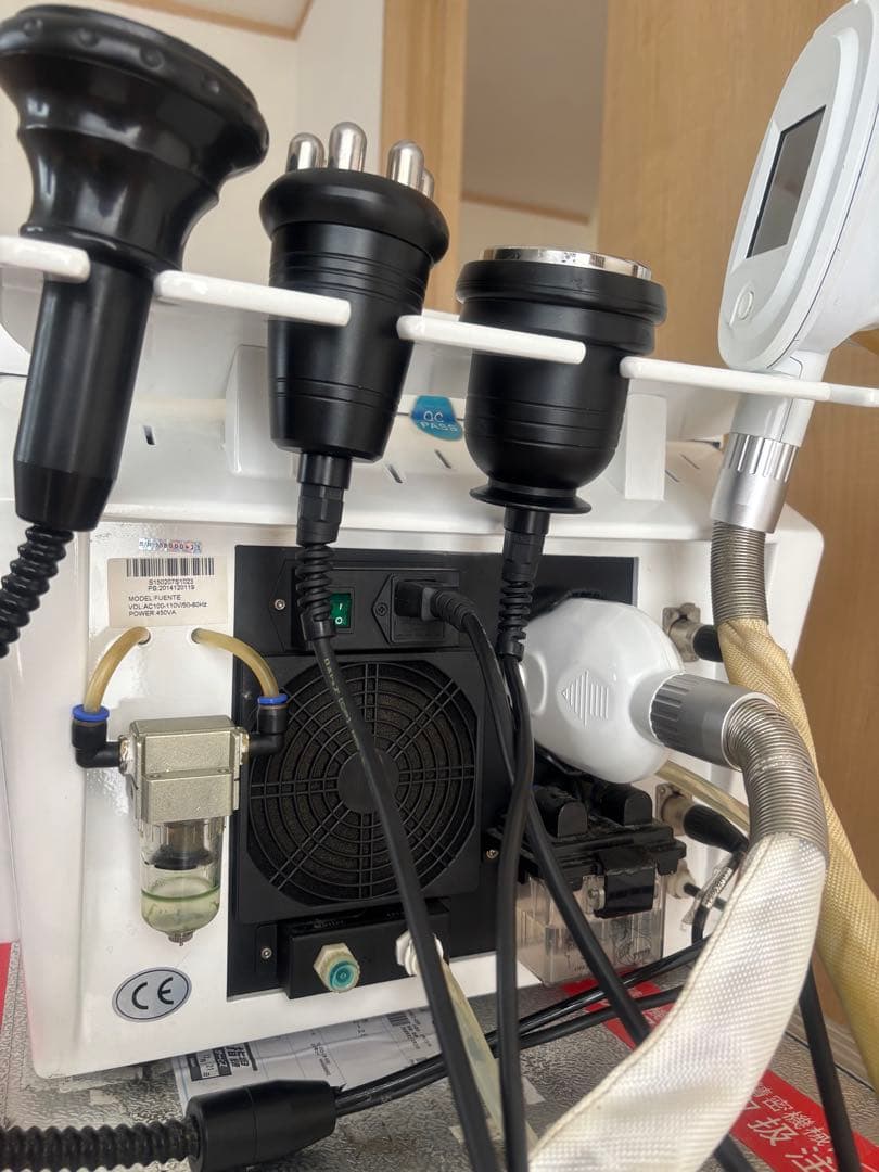 【2台でこの価格!!】美顔器 超音波・ラジオ波・EMS機能 脱毛 光フェイシャル