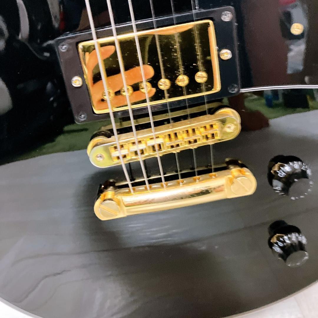 Burny レスポールカスタム エレキギター ブラック 2023年製 美品