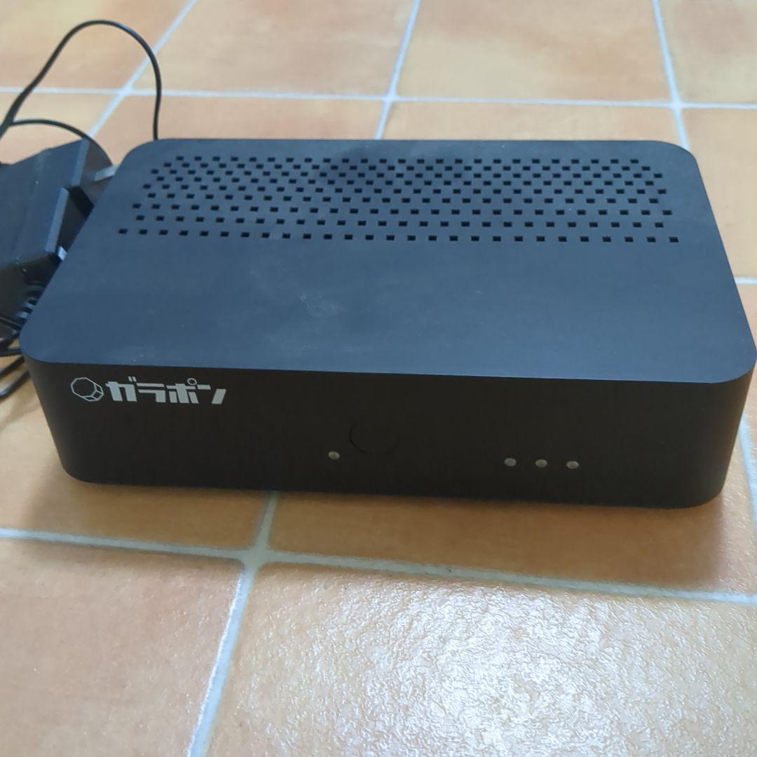 ガラポンTV伍号機　ブラック