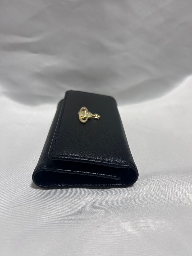 Vivienne Westwood ブラック レザー キーケース