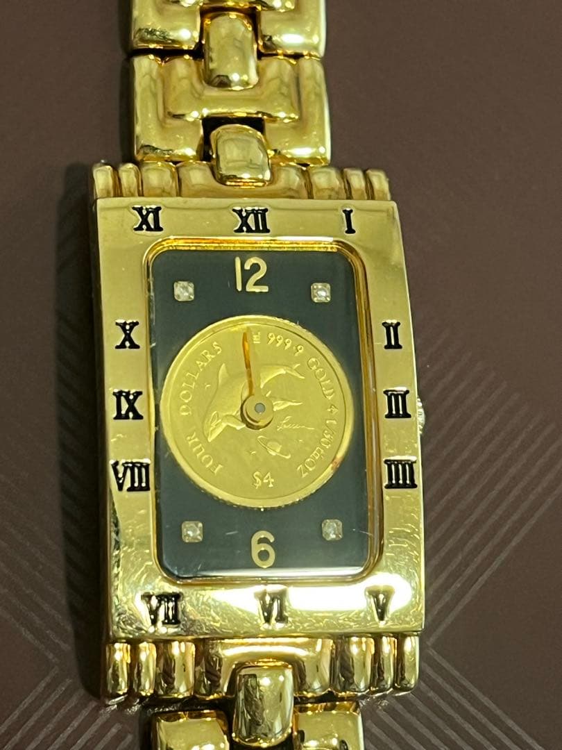 金貨時計　クリスチャン　ラッセン　ゴールドウォッチ 1/30oz