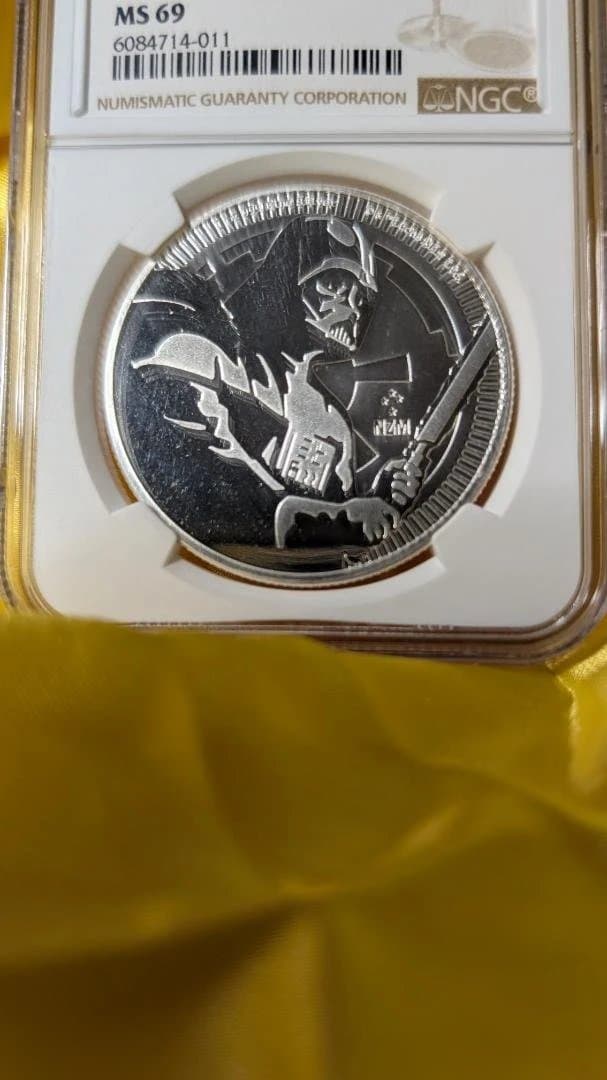 スターウォーズ・ダースベイダー銀貨１オンス2020年製　NGC