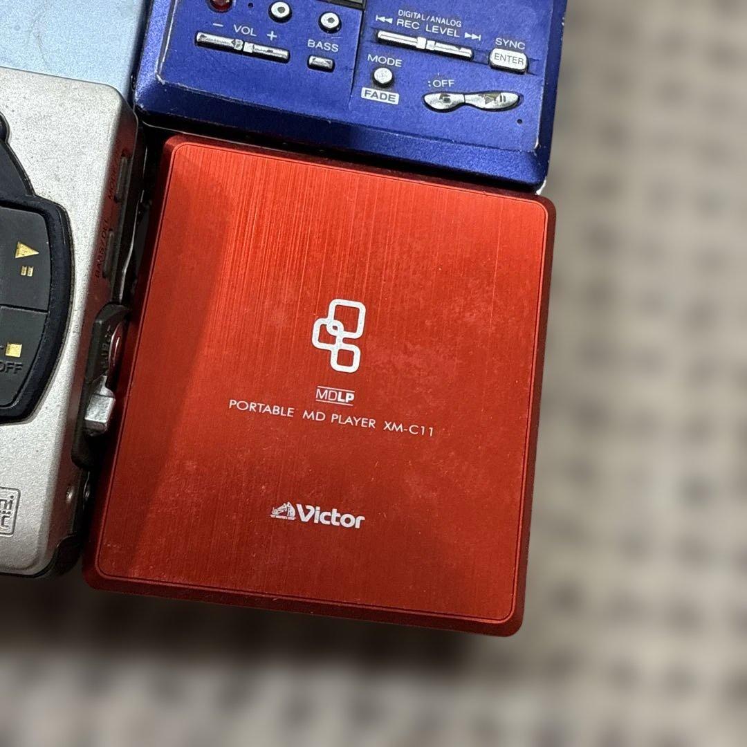 ジャンク　MDウォークマン　プレーヤー　まとめて