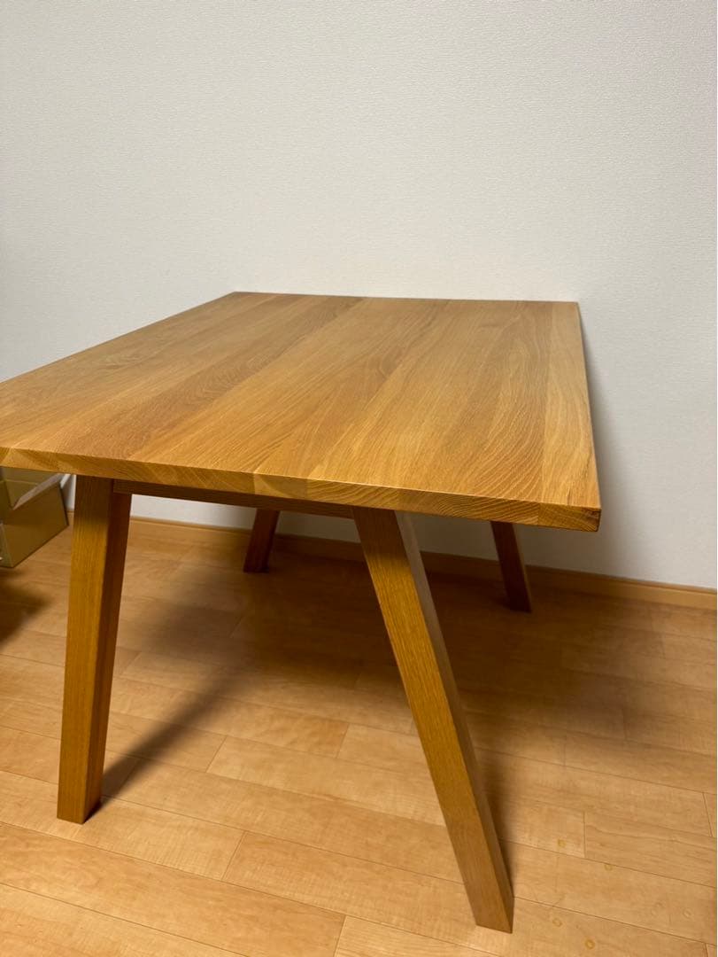 unico ELEMT ダイニングテーブル W1000　ブラウン　オイル仕上げ