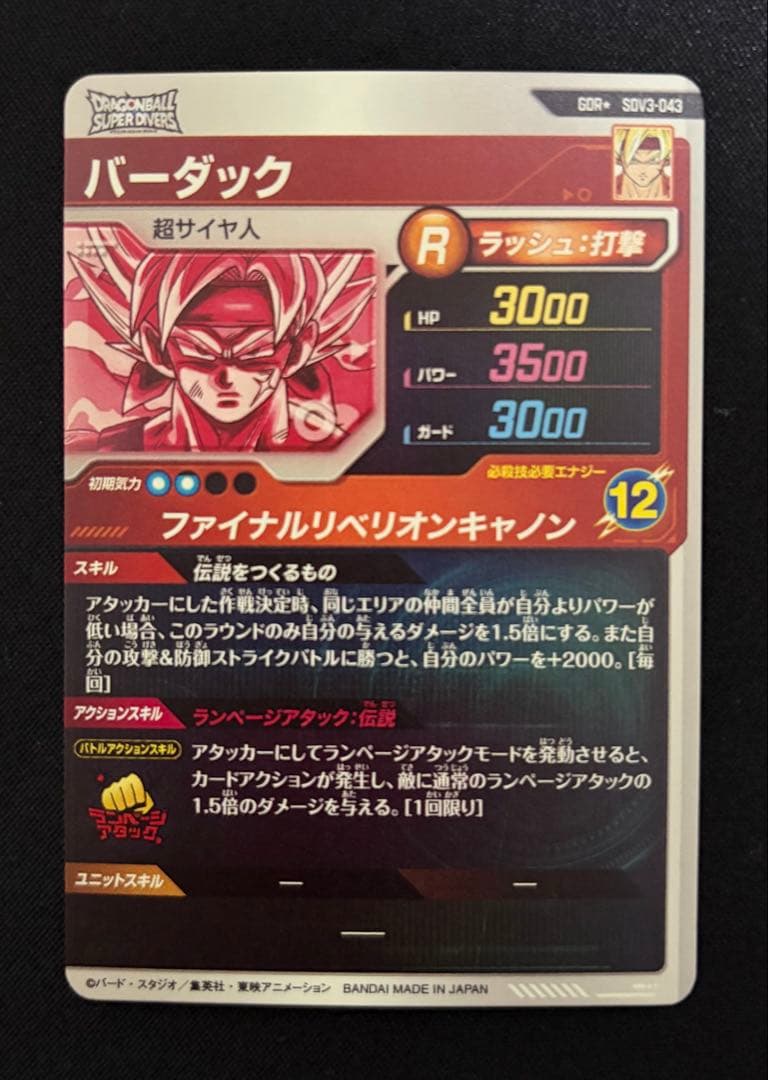 SDV3-043 GDR★ バーダック　パラレル