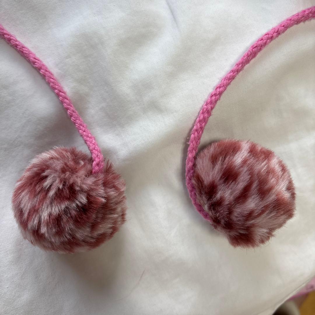 ディズニーファンキャップ ミニーちゃんヒョウ柄