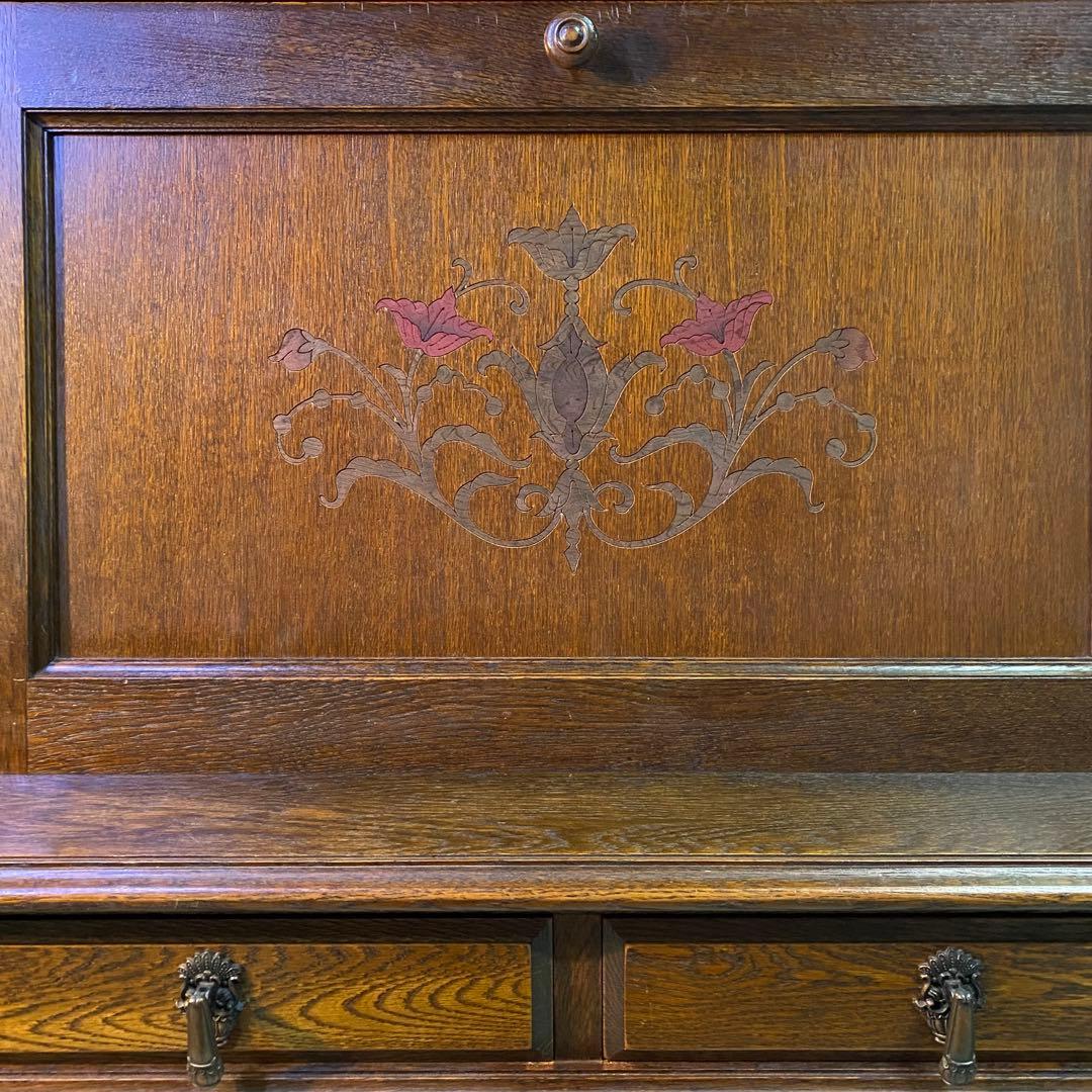 【美品】三越ブルージュ　カントリーハウス　ライティング　ビューロー　デスク