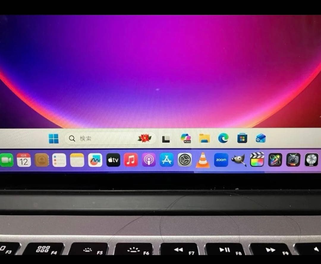 Mac,OS 最新sequoia,win採用抜群の操作性15インチバッテリー新品