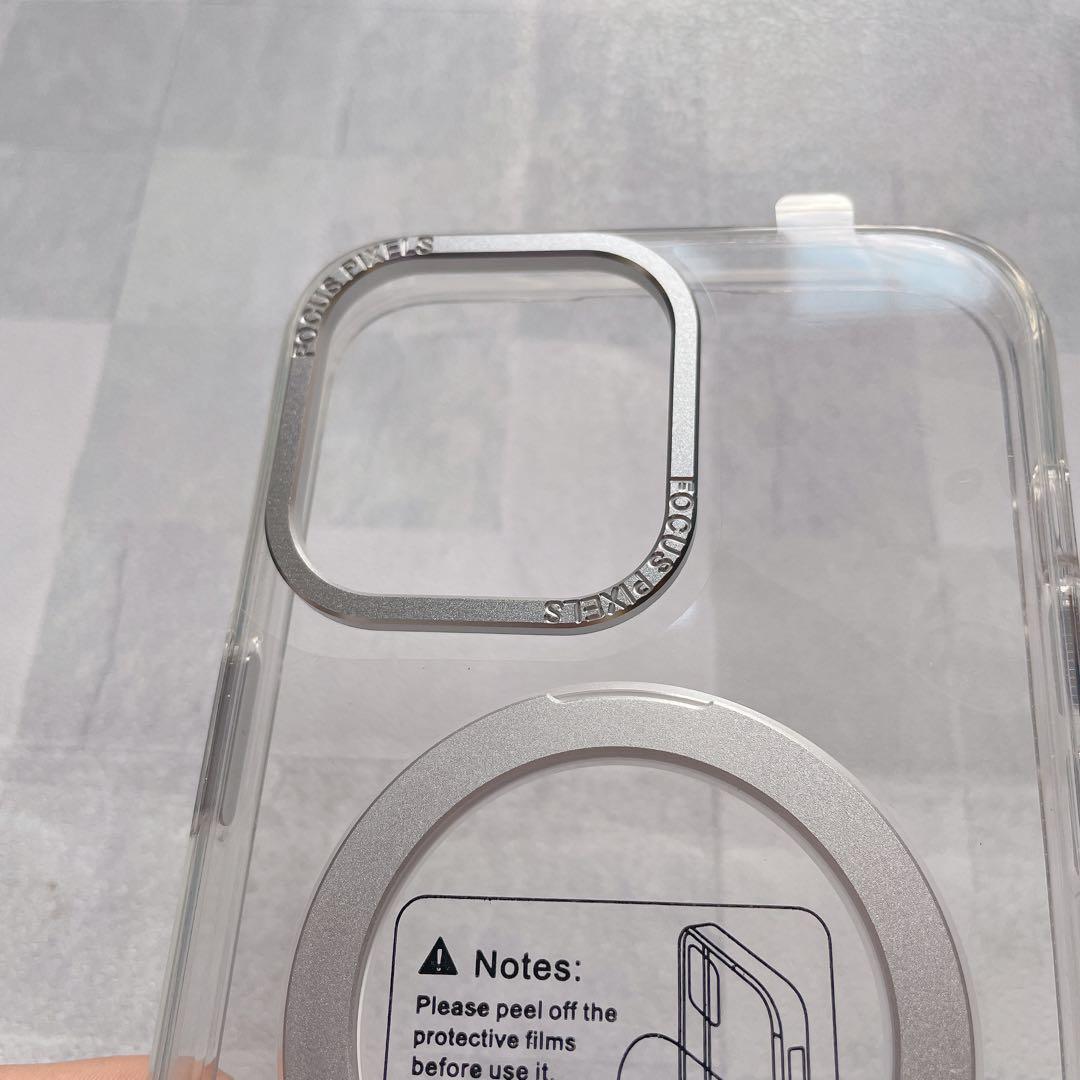 【iPhone 14 Pro Max用】スタンド一体型　ケース　クリア