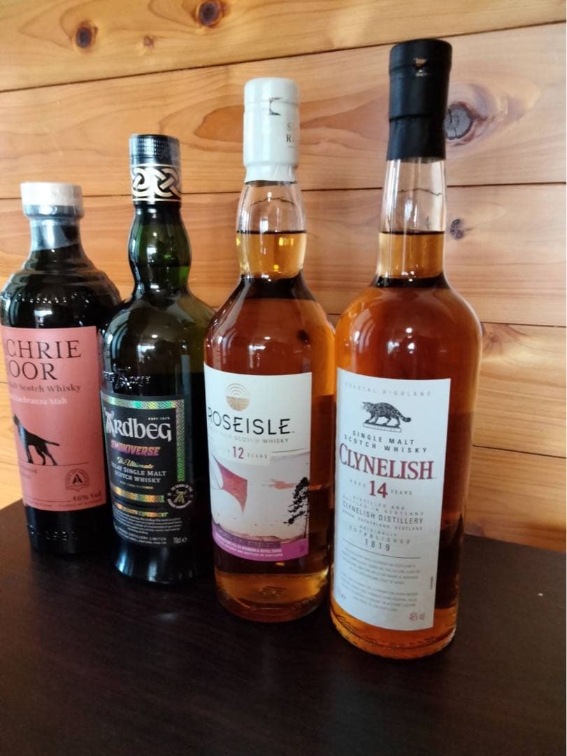 ⭐︎お値引きしました⭐︎出品9/30まで　ウイスキー4本セット①