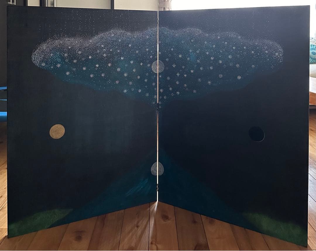 マシマタケシ氏作　扉絵　\"不二\"