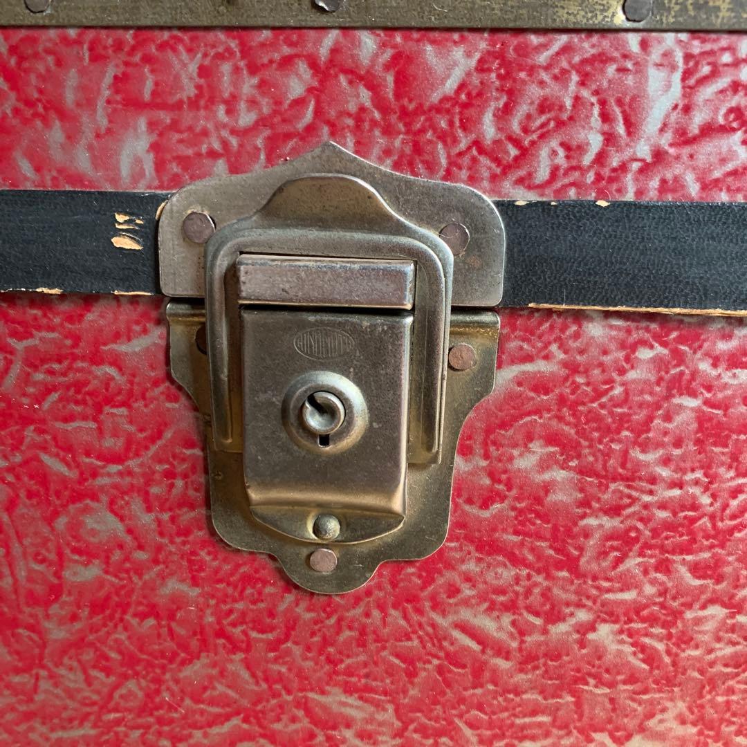 アンティーク BOX 箱 収納 衣装入 一段