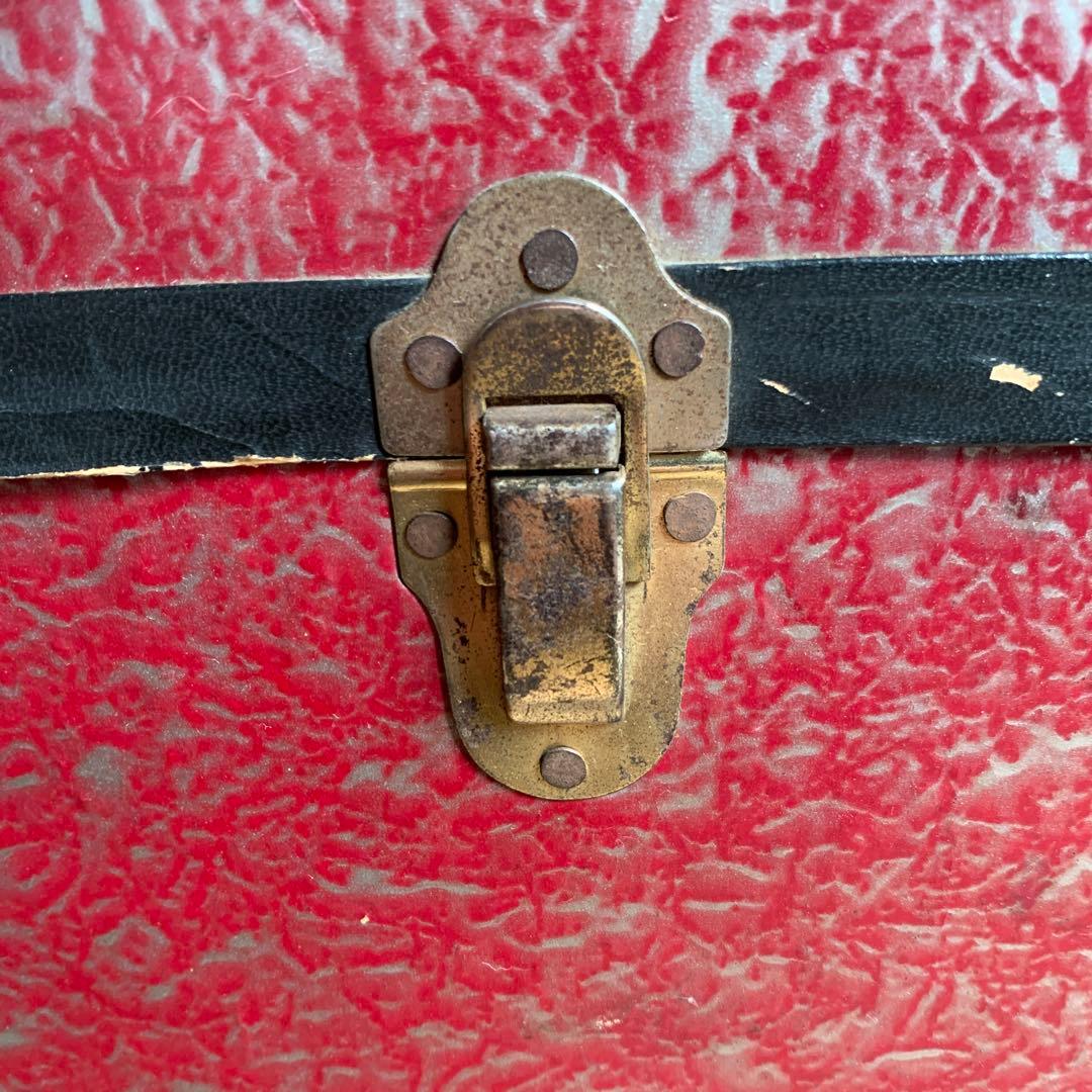 アンティーク BOX 箱 収納 衣装入 一段