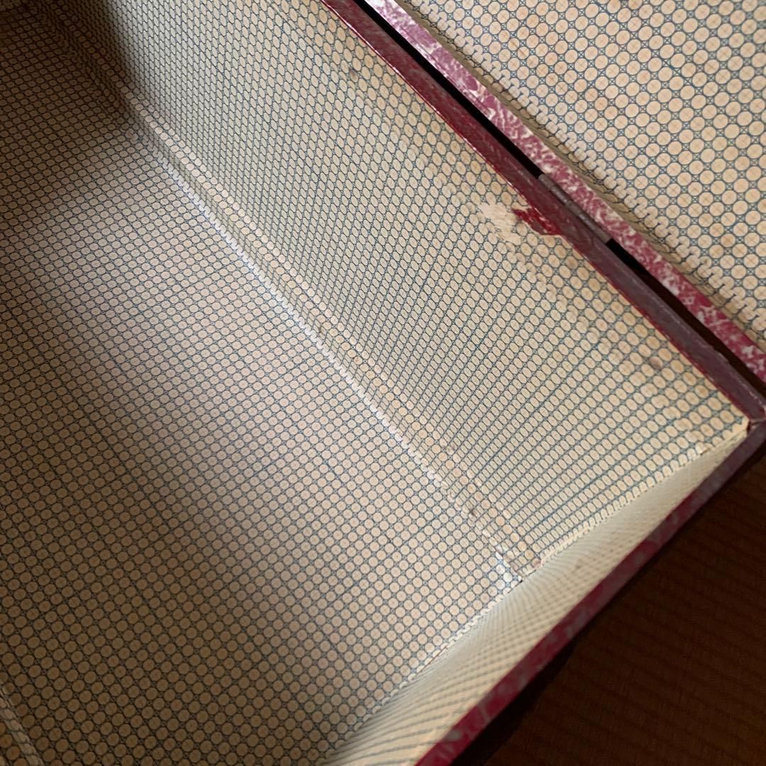 アンティーク BOX 箱 収納 衣装入 一段