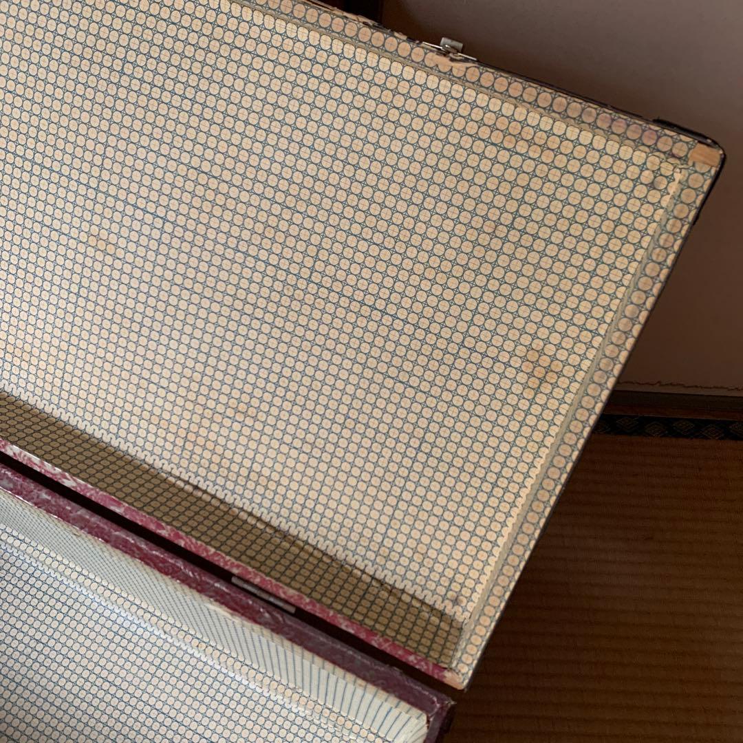 アンティーク BOX 箱 収納 衣装入 一段