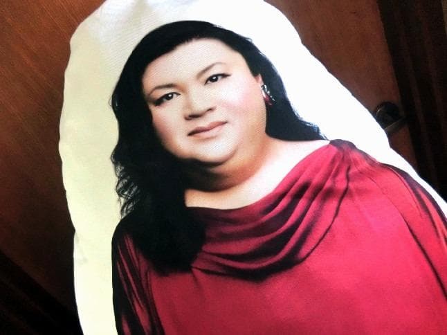 【懸賞品】昭和西川株式会社 muatsu　30名限定　マツコ・デラックス抱き枕