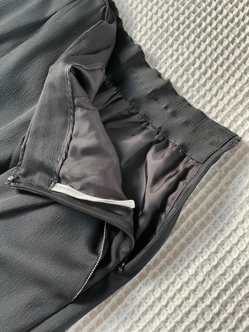 MORABITO PREMIER 高級感 ブラック ゆったり　サルエルガウチョ