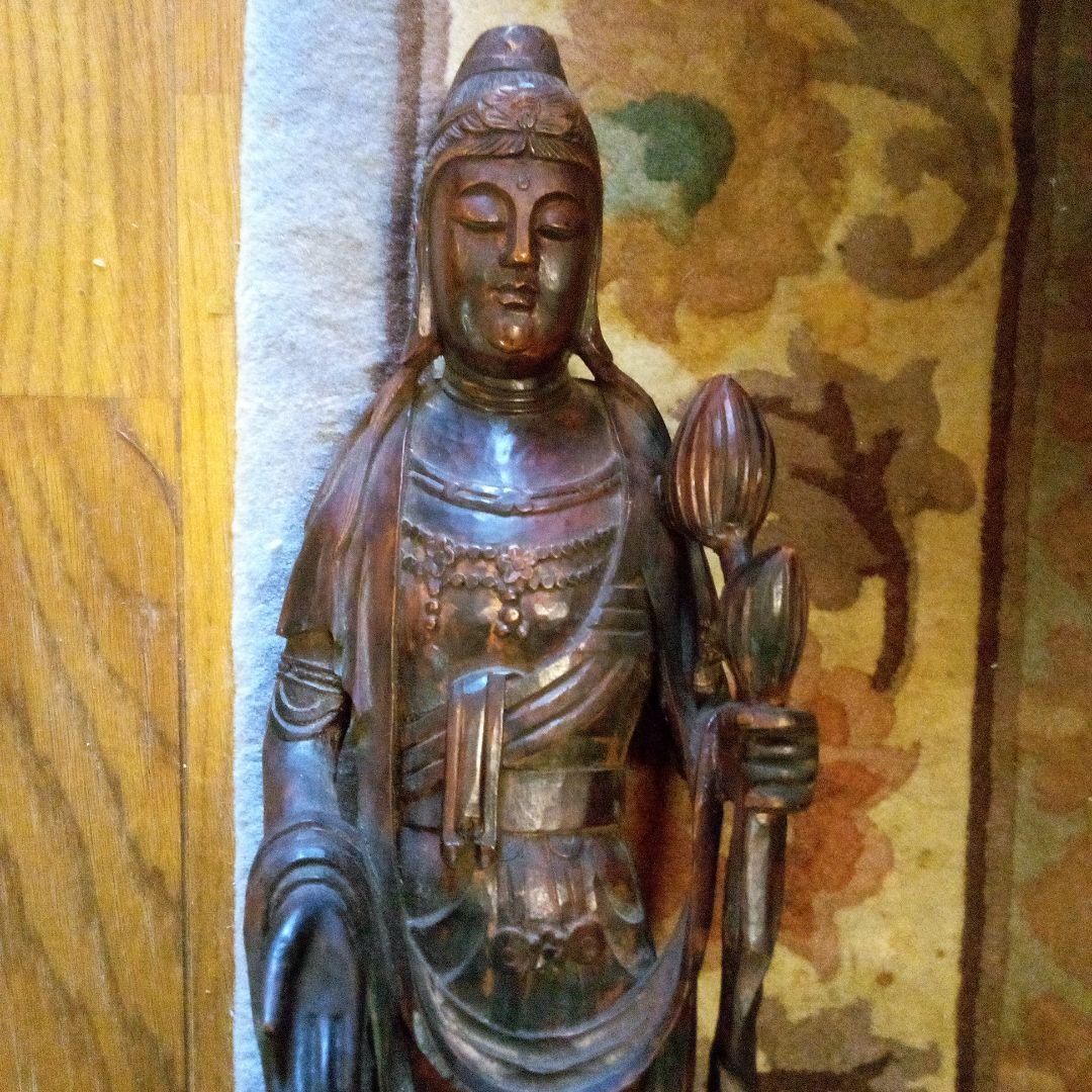 木製仏像 約50cm