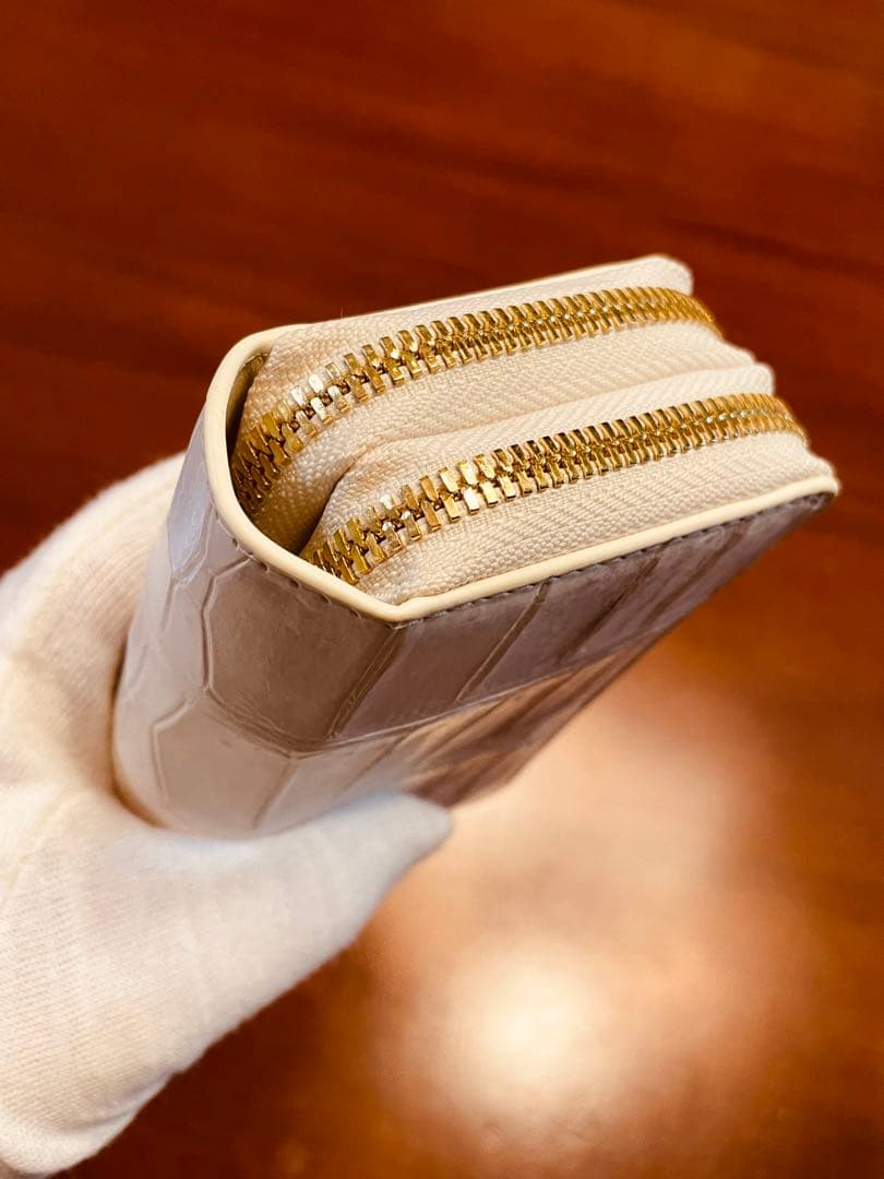 SALE 送料無料 新品 本革 ヒマラヤクロコダイルレザー ミニウォレット