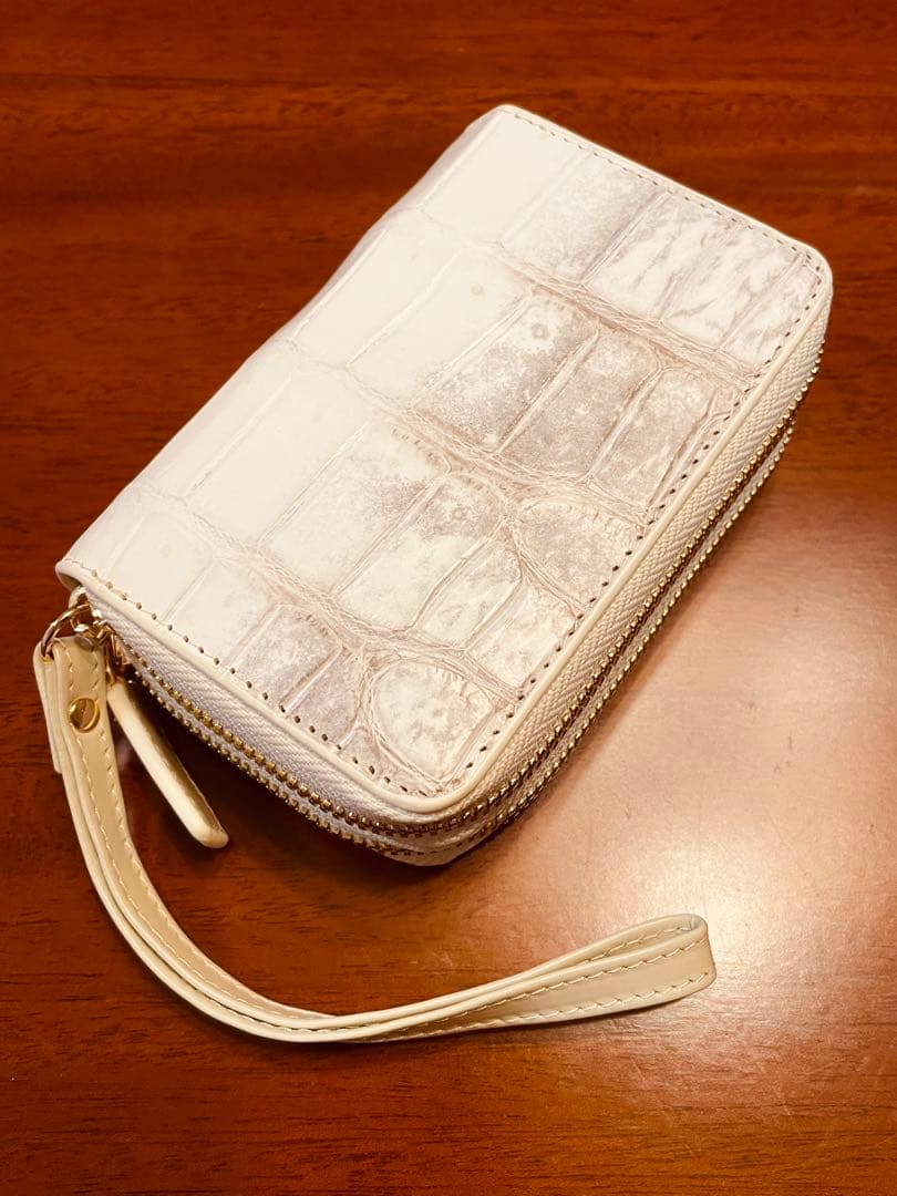 SALE 送料無料 新品 本革 ヒマラヤクロコダイルレザー ミニウォレット
