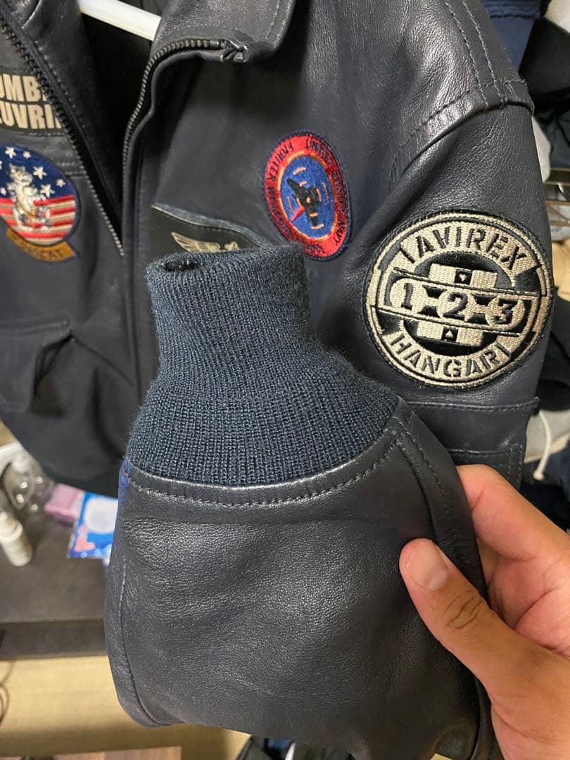 【入手困難】AVIREX LEATHER TOP GUN/レザージャケット