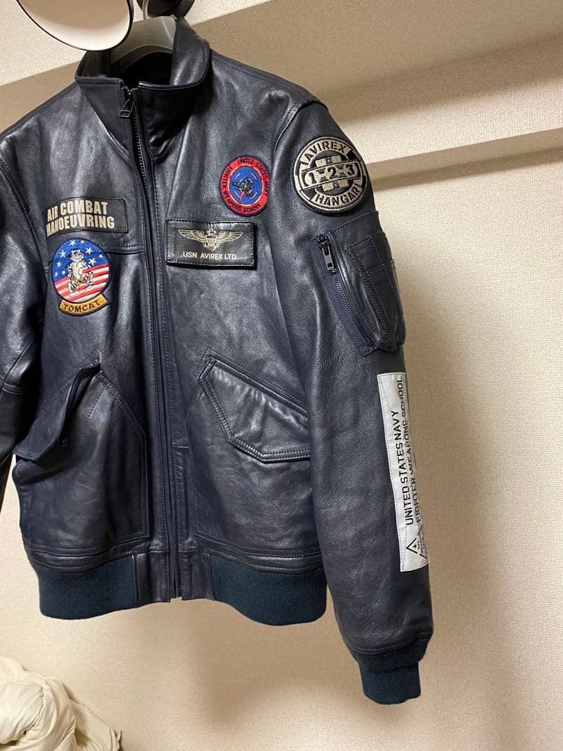 【入手困難】AVIREX LEATHER TOP GUN/レザージャケット