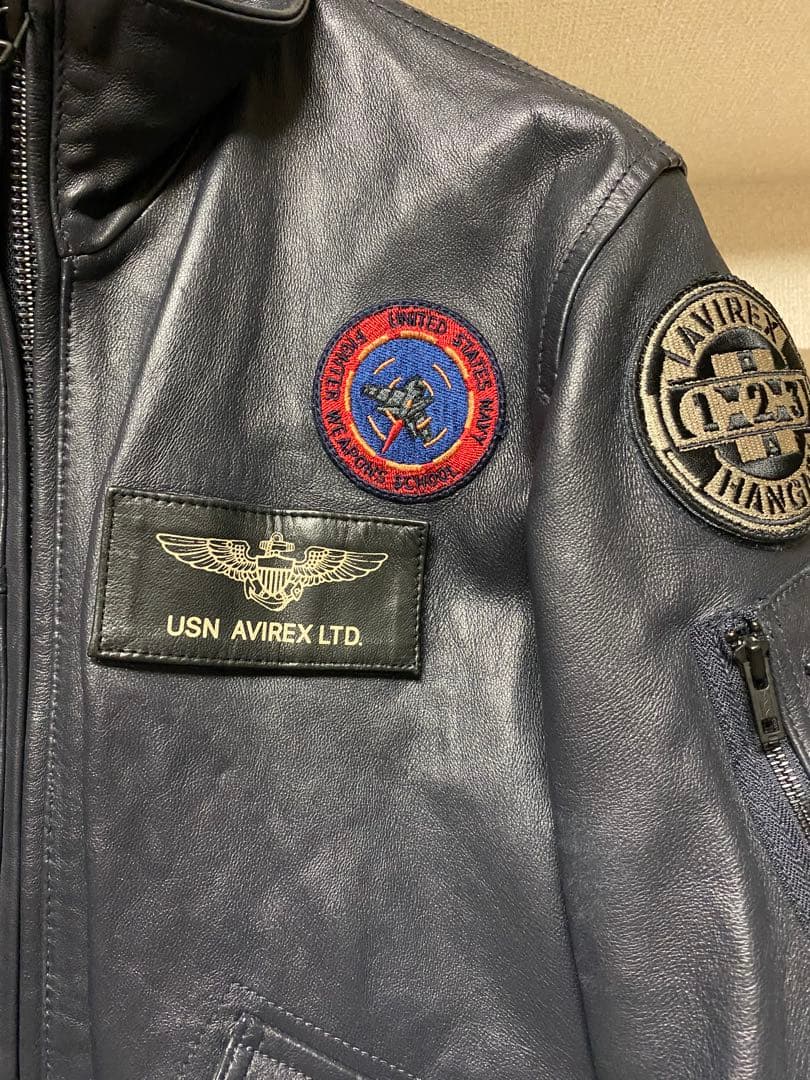 【入手困難】AVIREX LEATHER TOP GUN/レザージャケット