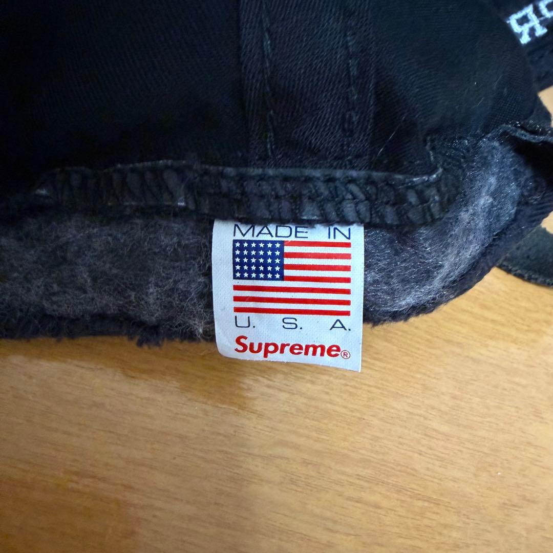 Supreme S Logo 6-Panel ブラック 15ss