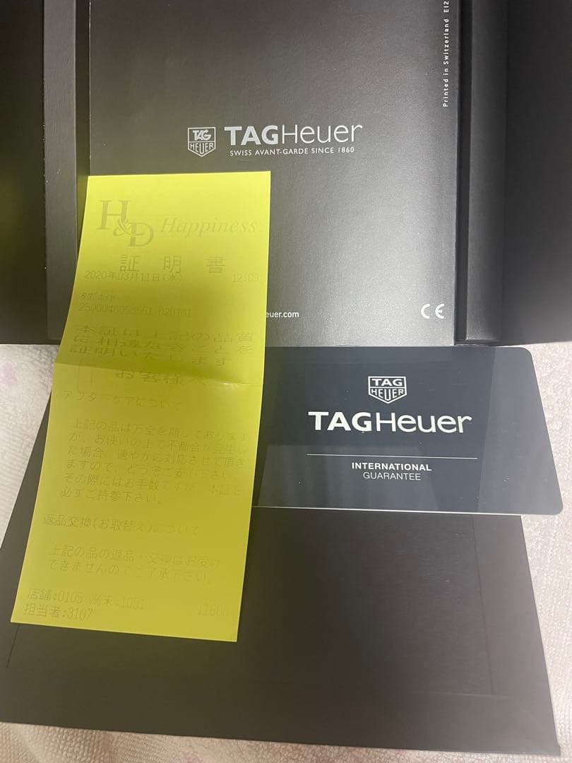 m*k様 TAG Heuer 腕時計 クロノグラフ ブラック