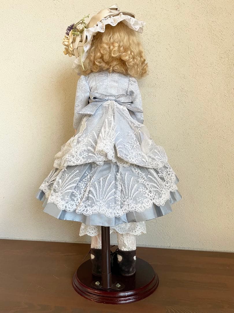 ビスクドール ハンドメイド 創作人形 アンティークドール テディベア ビクトリア