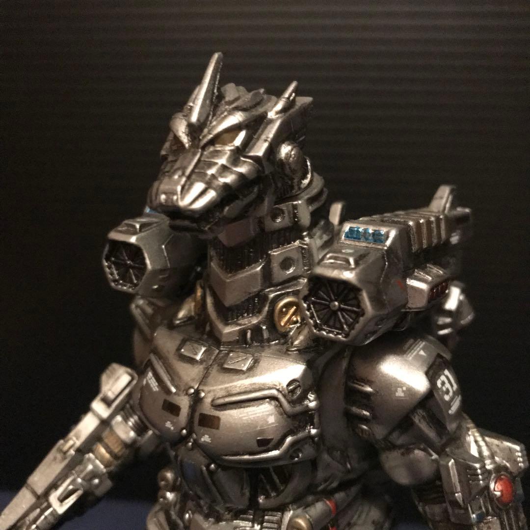 バンダイ ムービーモンスターシリーズ メカゴジラ 重武装型 2004　リペイント