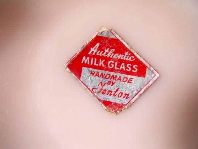 アメリカ製　フェントン社　ホブネイルガラスナッピーボウル　レアカラー