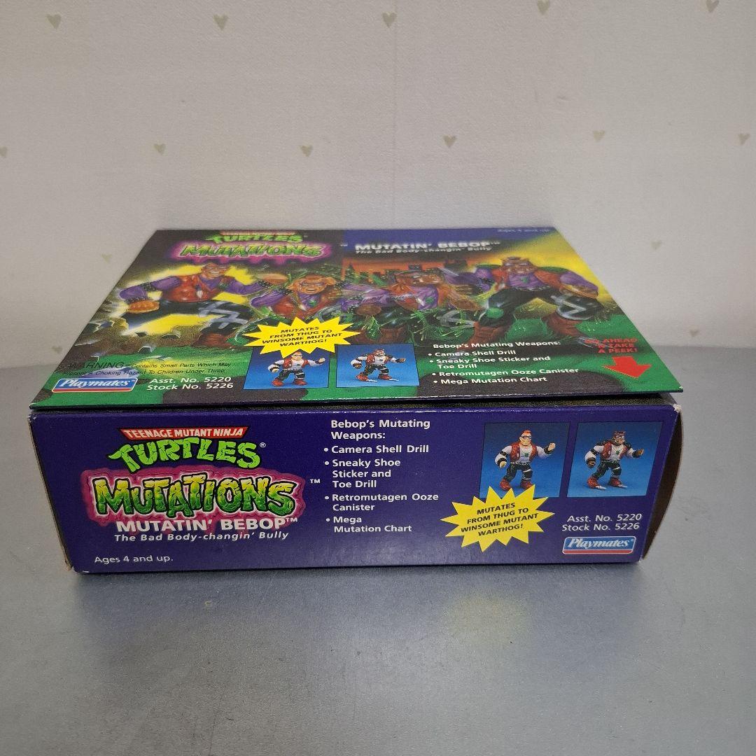 ミュータントタートルズ ビーバップ タカラ playmates フィギュア