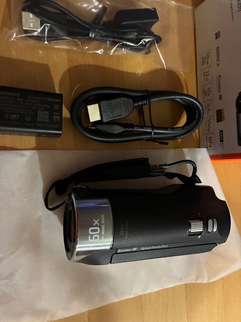 【新品級】SONY Handycam HDR-CX470 極上品　SDカード新品