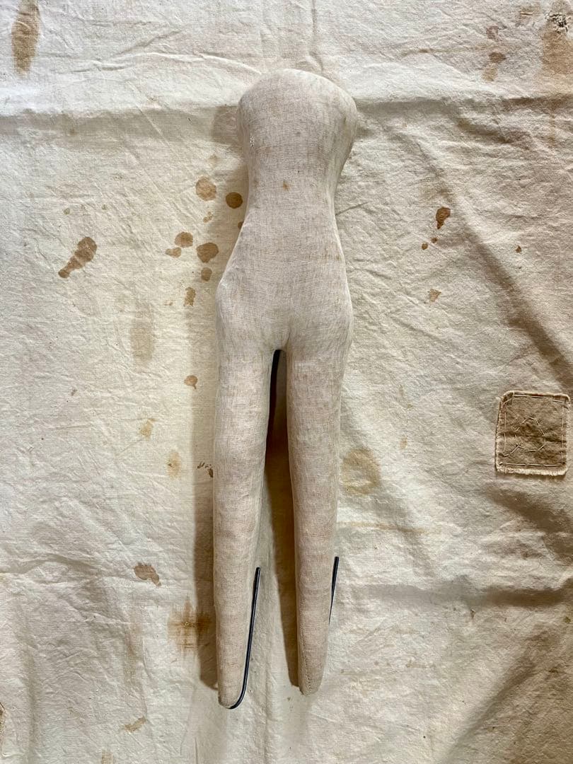 古道具坂田 古い人形の芯 日本 民藝 古美術 骨董 古道具 アンティーク　大